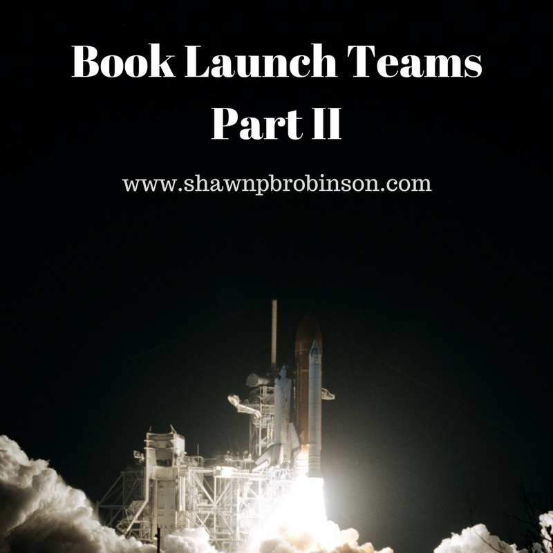 Book Launch Teams Part II