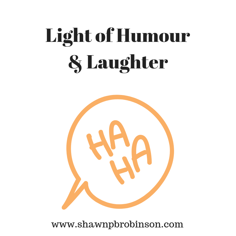 Light of Humour & Laughter – Guest Post by Shawn Robinson – Bookish Fame