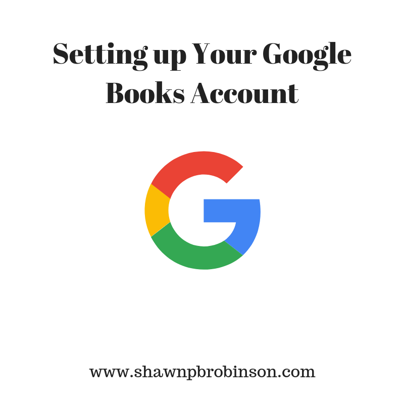 Setting up Your Google Books Account